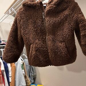 Cozy Brown Kids Jacket